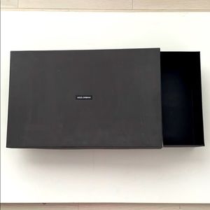 Dolce & Gabbana  Black hard box only